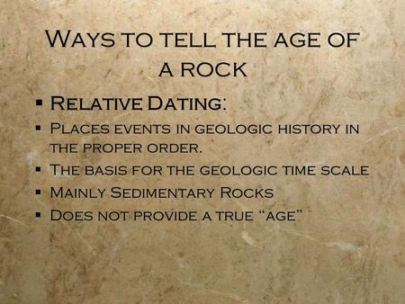 section 21.3 absolute age dating of rocks