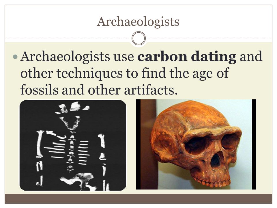 how is carbon dating used to estimate the age of fossils