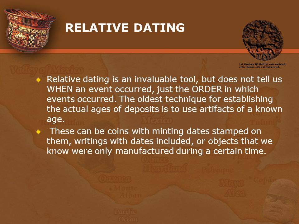 what chemical is used for absolute dating