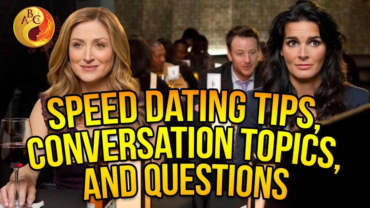 What to ask in speed dating