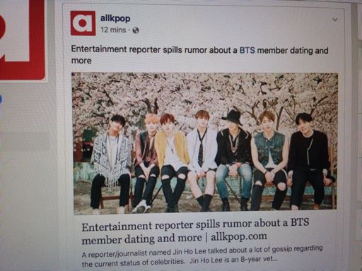 bts taehyung dating rumor