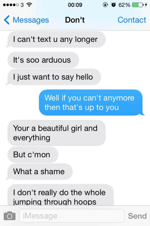 guy i'm dating doesn't call or text